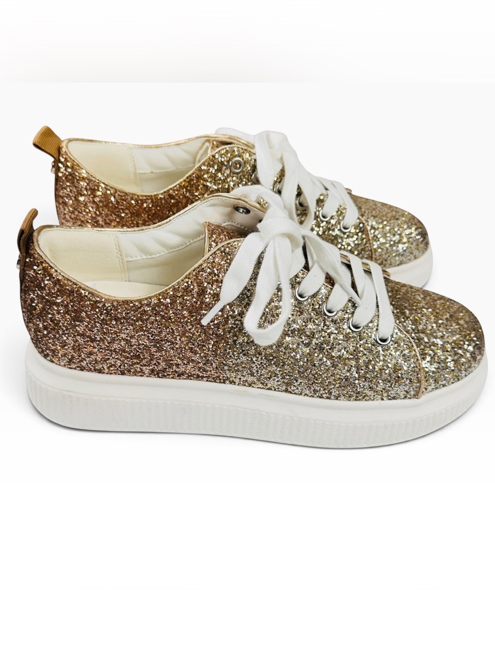 BP Nordstrom Sonny Gold Glitter
Sneakers Size 8.5 NWOT
